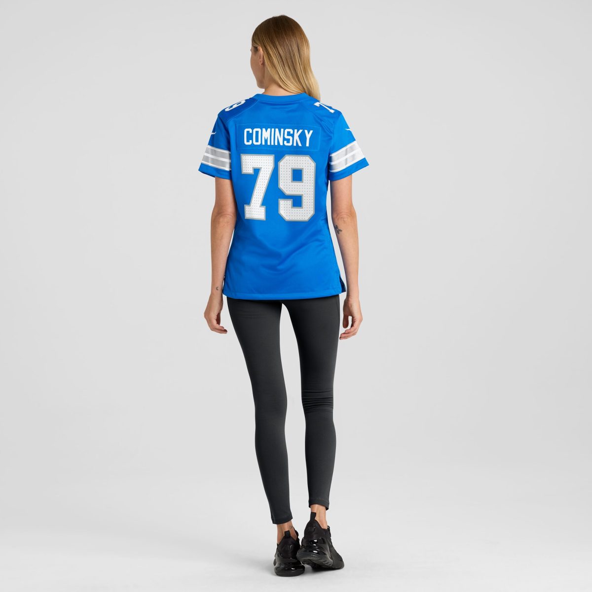 womens nike john cominsky blue detroit lions team game jersey | Lions Shop | Detroit Lions NFL Jerseys & Caps Collection