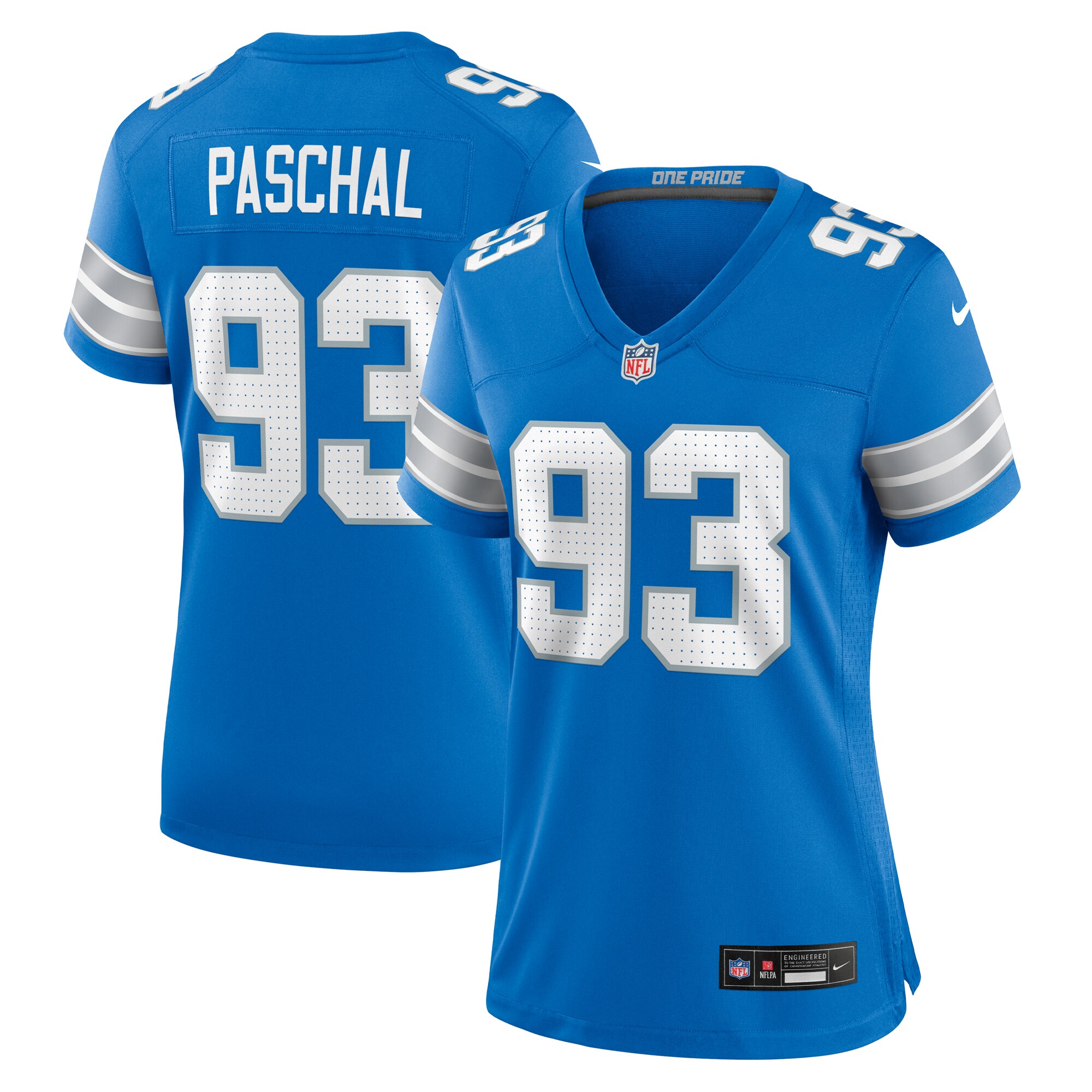 womens nike josh paschal blue detroit lions team game jersey | Lions Shop | Detroit Lions NFL Jerseys & Caps Collection