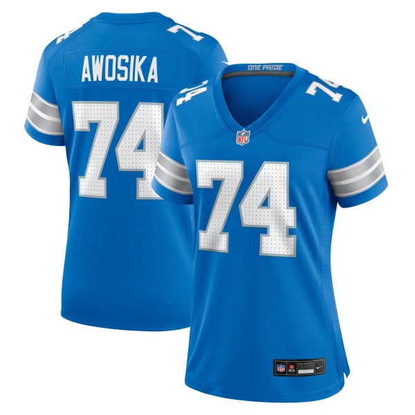 womens nike kayode awosika blue detroit lions team game jersey | Lions Shop | Detroit Lions NFL Jerseys & Caps Collection