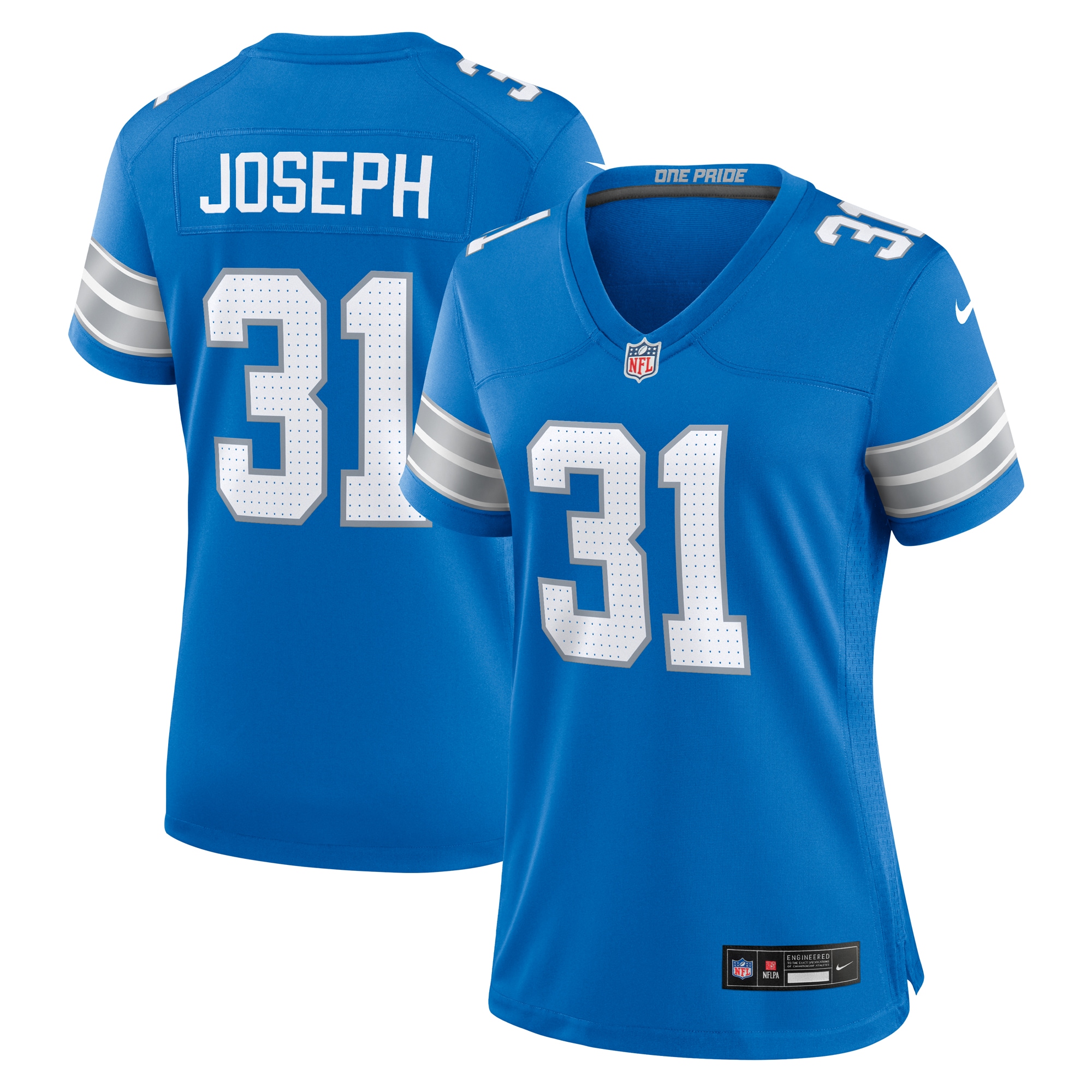 womens nike kerby joseph blue detroit lions team game jersey | Lions Shop | Detroit Lions NFL Jerseys & Caps Collection