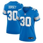 womens nike khalil dorsey blue detroit lions team game jersey | Lions Shop | Detroit Lions NFL Jerseys & Caps Collection
