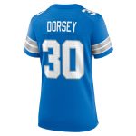 womens nike khalil dorsey blue detroit lions team game jersey | Lions Shop | Detroit Lions NFL Jerseys & Caps Collection