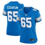 womens nike kingsley eguakun blue detroit lions game jersey | Lions Shop | Detroit Lions NFL Jerseys & Caps Collection