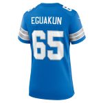 womens nike kingsley eguakun blue detroit lions game jersey | Lions Shop | Detroit Lions NFL Jerseys & Caps Collection