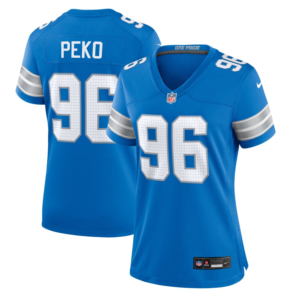 womens nike kyle peko blue detroit lions game jersey | Lions Shop | Detroit Lions NFL Jerseys & Caps Collection