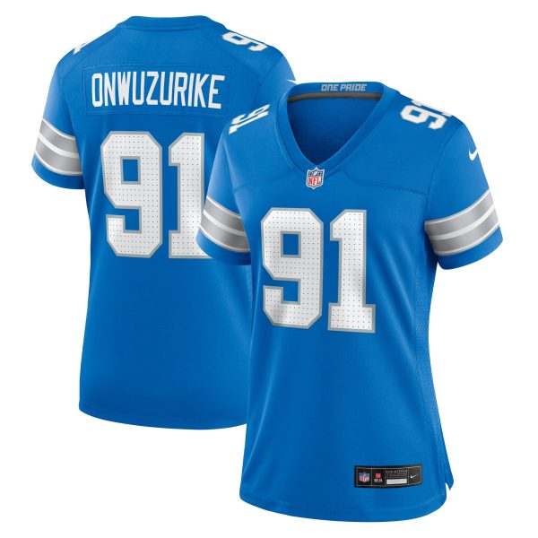 womens nike levi onwuzurike blue detroit lions team game jersey | Lions Shop | Detroit Lions NFL Jerseys & Caps Collection