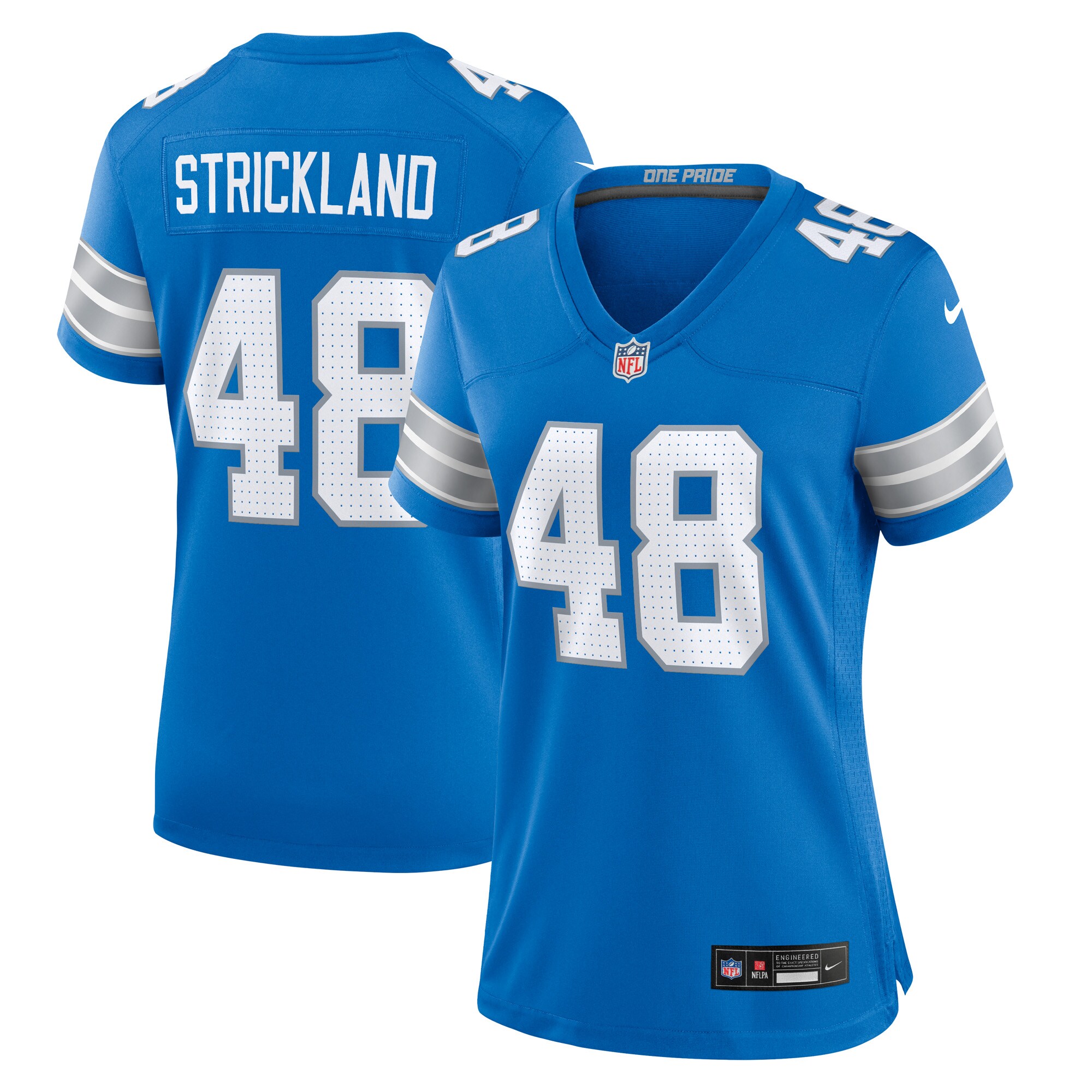 womens nike loren strickland blue detroit lions game jersey | Lions Shop | Detroit Lions NFL Jerseys & Caps Collection