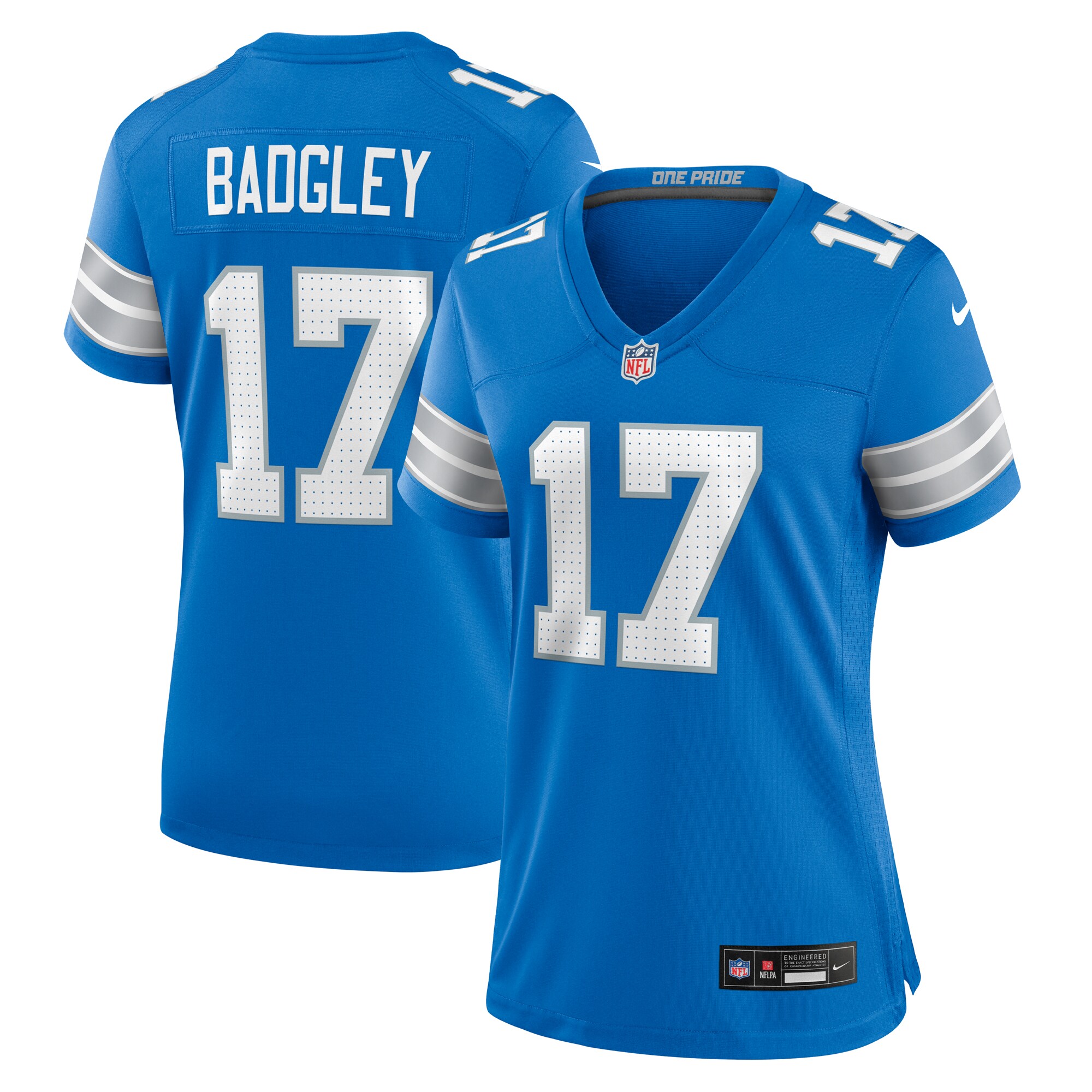 womens nike michael badgley blue detroit lions team game jersey | Lions Shop | Detroit Lions NFL Jerseys & Caps Collection