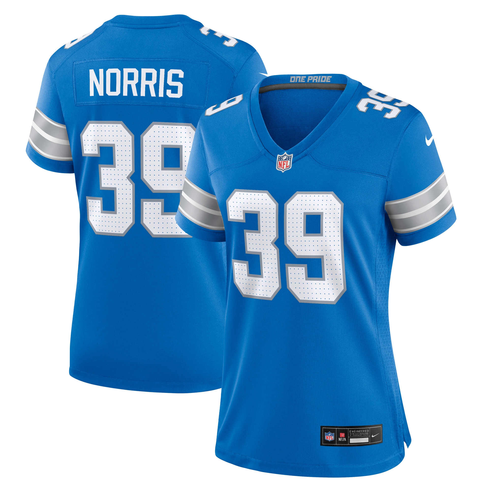 womens nike morice norris blue detroit lions game jersey | Lions Shop | Detroit Lions NFL Jerseys & Caps Collection