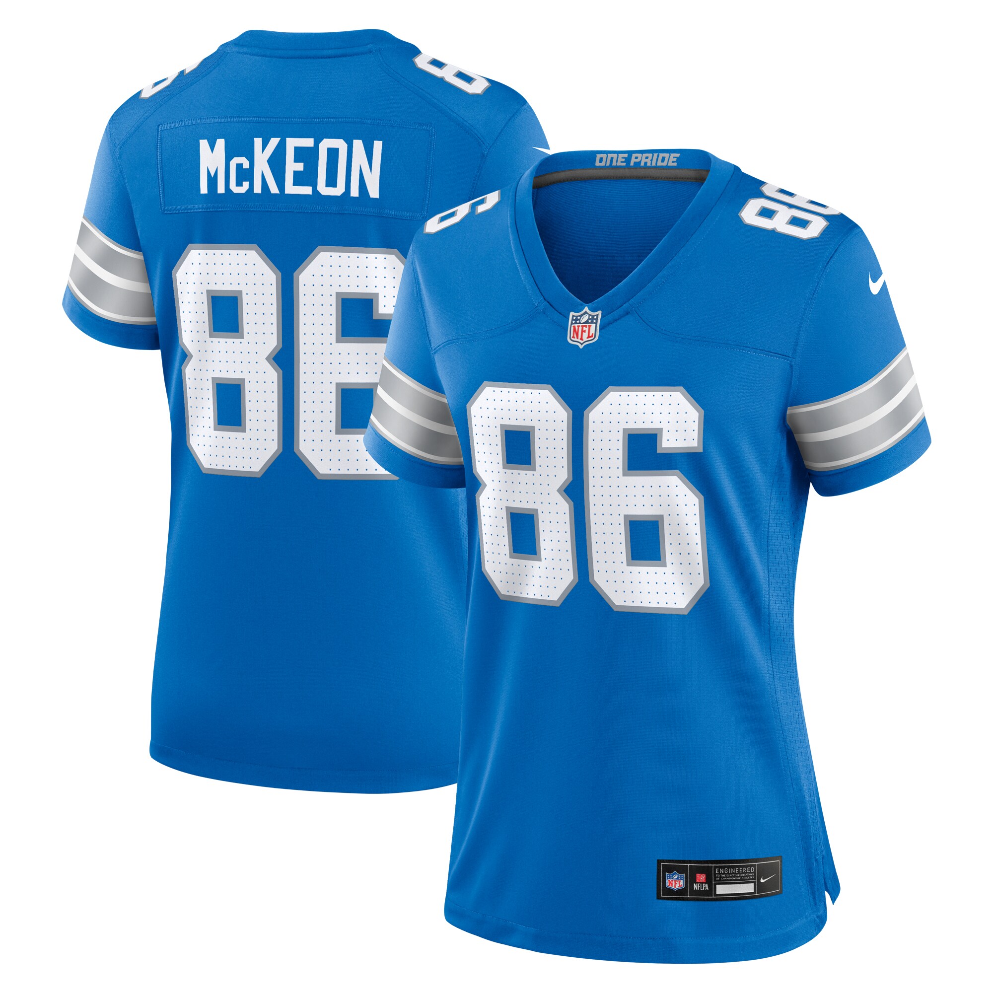 womens nike sean mckeon blue detroit lions game jersey | Lions Shop | Detroit Lions NFL Jerseys & Caps Collection