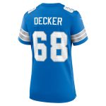womens nike taylor decker blue detroit lions team game jersey | Lions Shop | Detroit Lions NFL Jerseys & Caps Collection