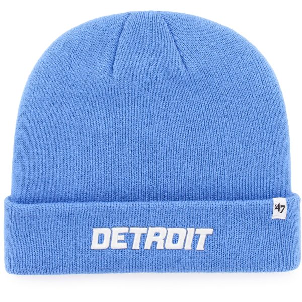 youth 47 blue detroit lions basic cuffed knit hat | Lions Shop | Detroit Lions NFL Jerseys & Caps Collection