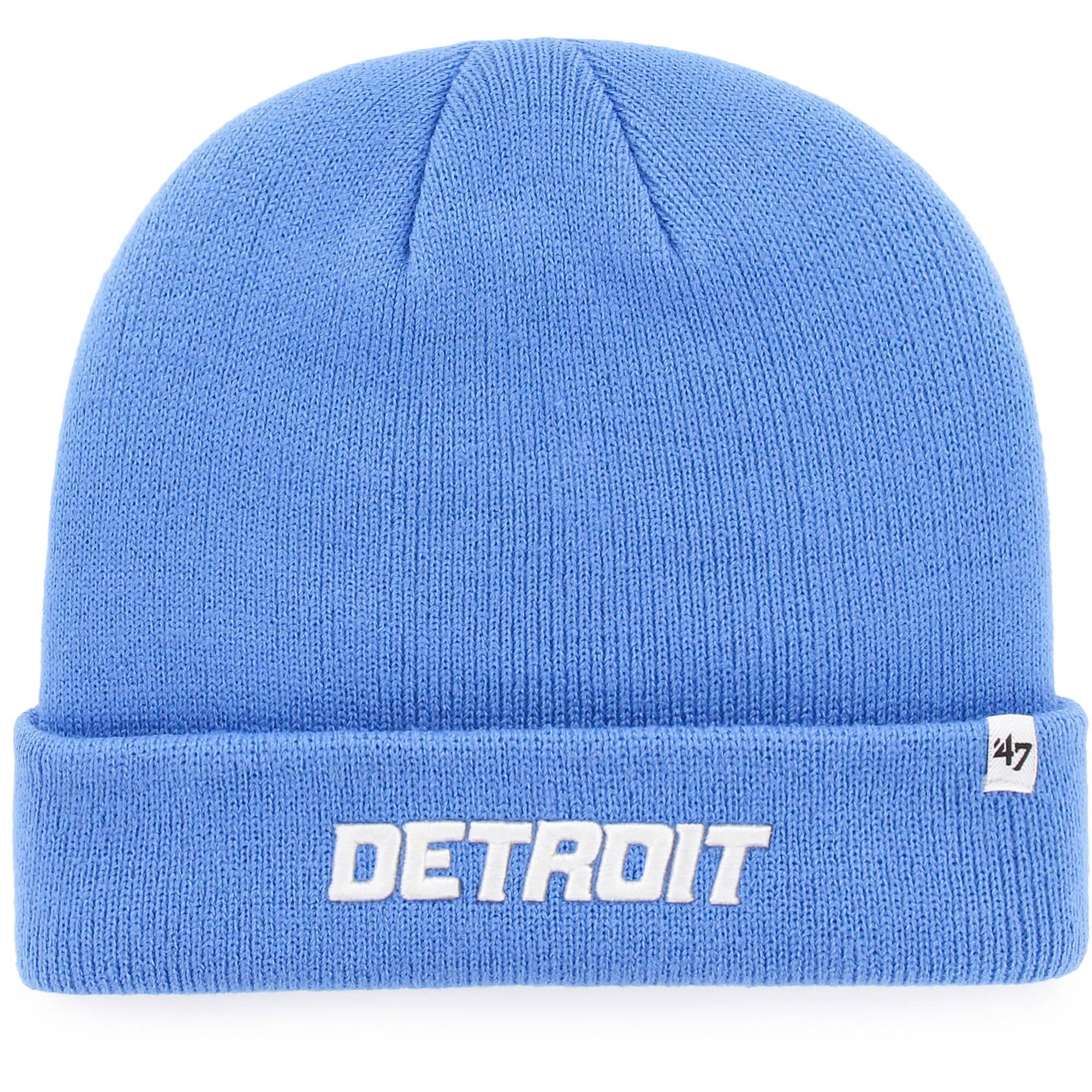 youth 47 blue detroit lions basic cuffed knit hat | Lions Shop | Detroit Lions NFL Jerseys & Caps Collection