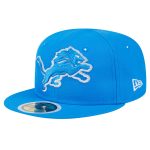 youth new era blue detroit lions main 59fifty fitted hat | Lions Shop | Detroit Lions NFL Jerseys & Caps Collection