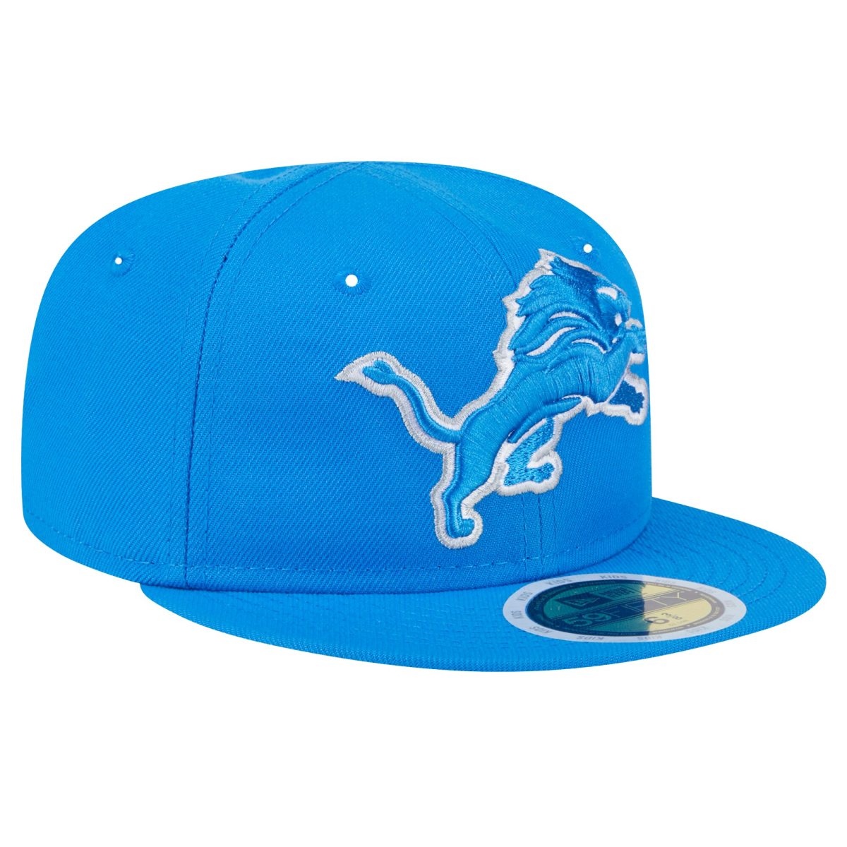 youth new era blue detroit lions main 59fifty fitted hat | Lions Shop | Detroit Lions NFL Jerseys & Caps Collection