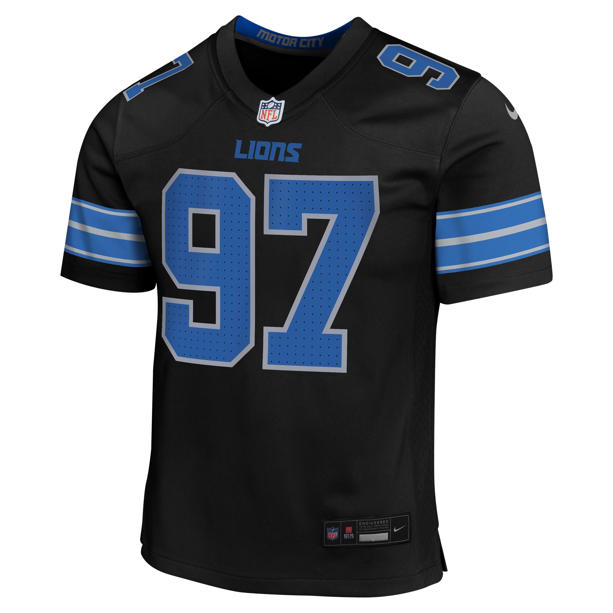 youth nike aidan hutchinson black detroit lions alternate player game jersey | Lions Shop | Detroit Lions NFL Jerseys & Caps Collection