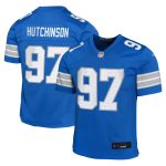 youth nike aidan hutchinson blue detroit lions team player game jersey | Lions Shop | Detroit Lions NFL Jerseys & Caps Collection