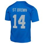 youth nike amon-ra st. brown blue detroit lions alternate game jersey | Lions Shop | Detroit Lions NFL Jerseys & Caps Collection