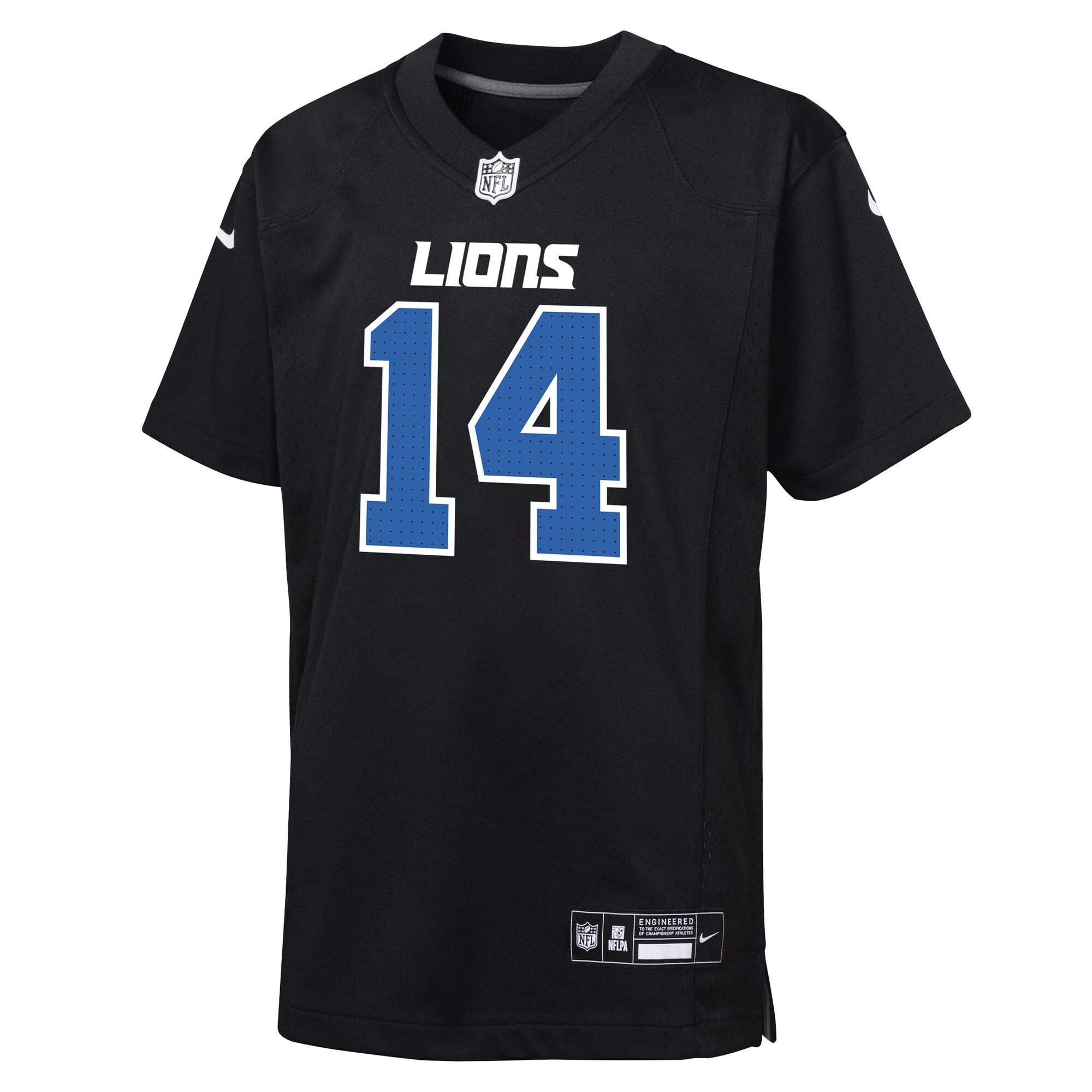 youth nike amon-ra st. brown carbon black detroit lions fashion game jersey | Lions Shop | Detroit Lions NFL Jerseys & Caps Collection