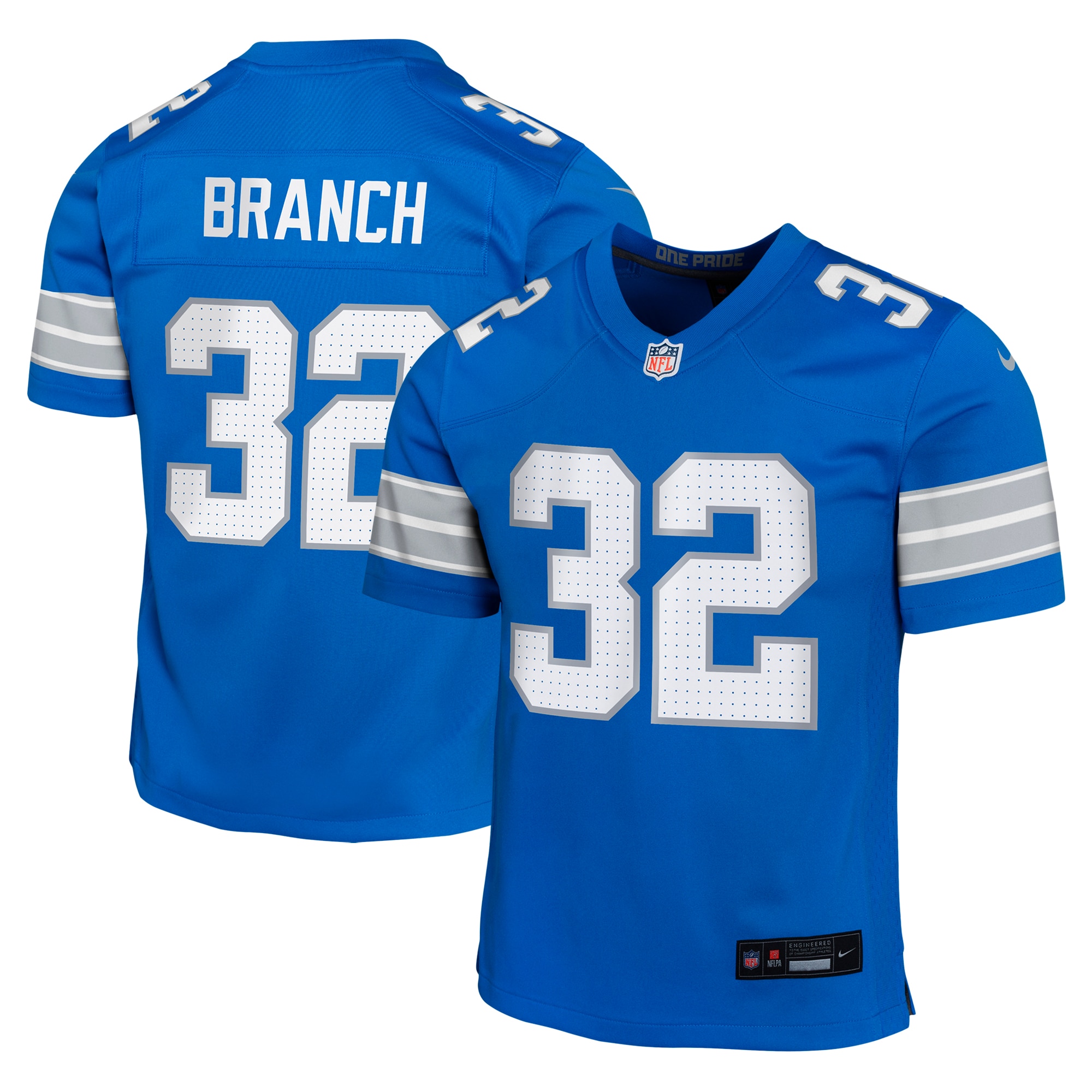youth nike brian branch blue detroit lions team player game jersey | Lions Shop | Detroit Lions NFL Jerseys & Caps Collection