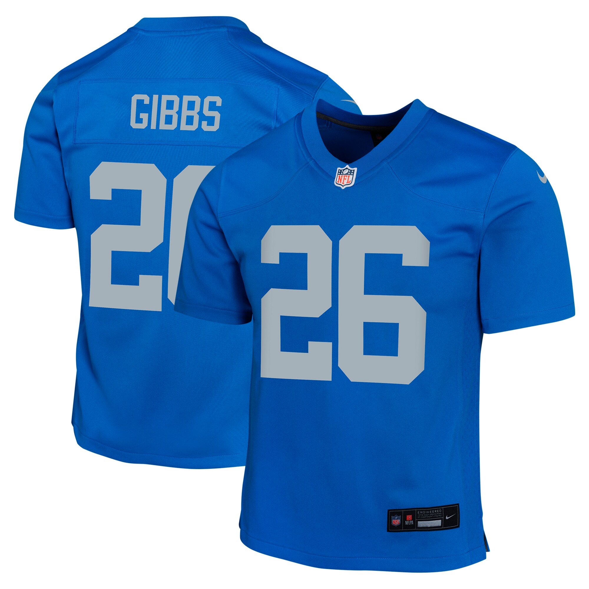 youth nike jahmyr gibbs blue detroit lions alternate game jersey | Lions Shop | Detroit Lions NFL Jerseys & Caps Collection