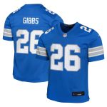 youth nike jahmyr gibbs blue detroit lions team player game jersey | Lions Shop | Detroit Lions NFL Jerseys & Caps Collection