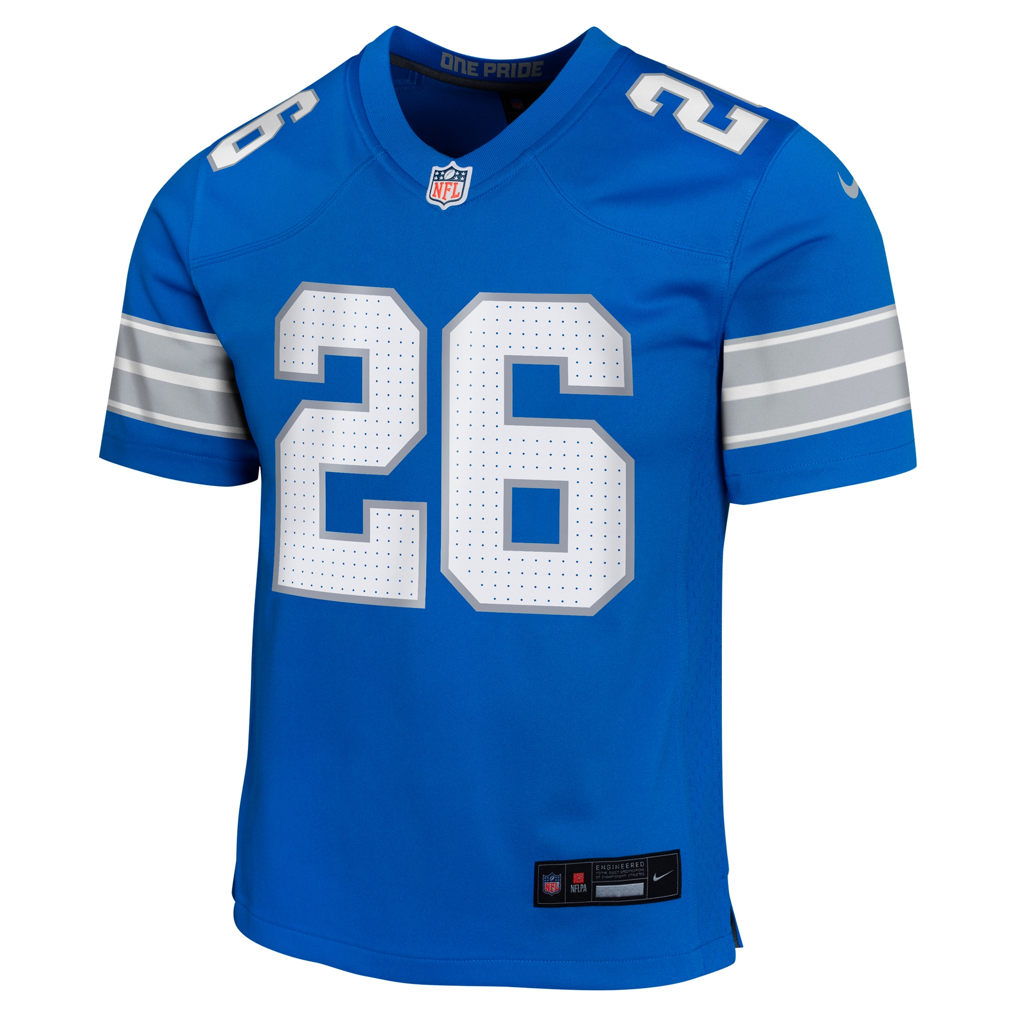 youth nike jahmyr gibbs blue detroit lions team player game jersey | Lions Shop | Detroit Lions NFL Jerseys & Caps Collection