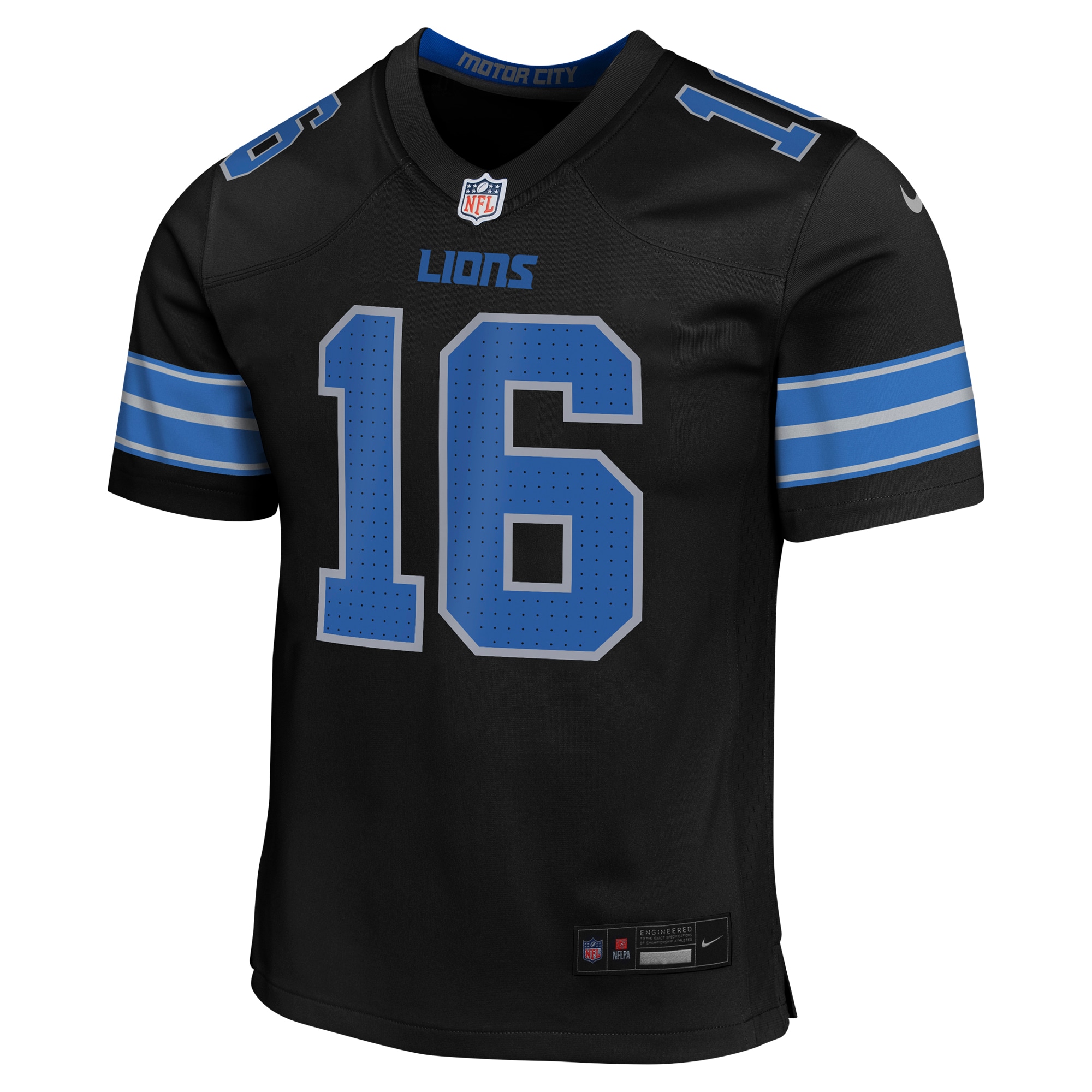 youth nike jared goff black detroit lions alternate player game jersey | Lions Shop | Detroit Lions NFL Jerseys & Caps Collection