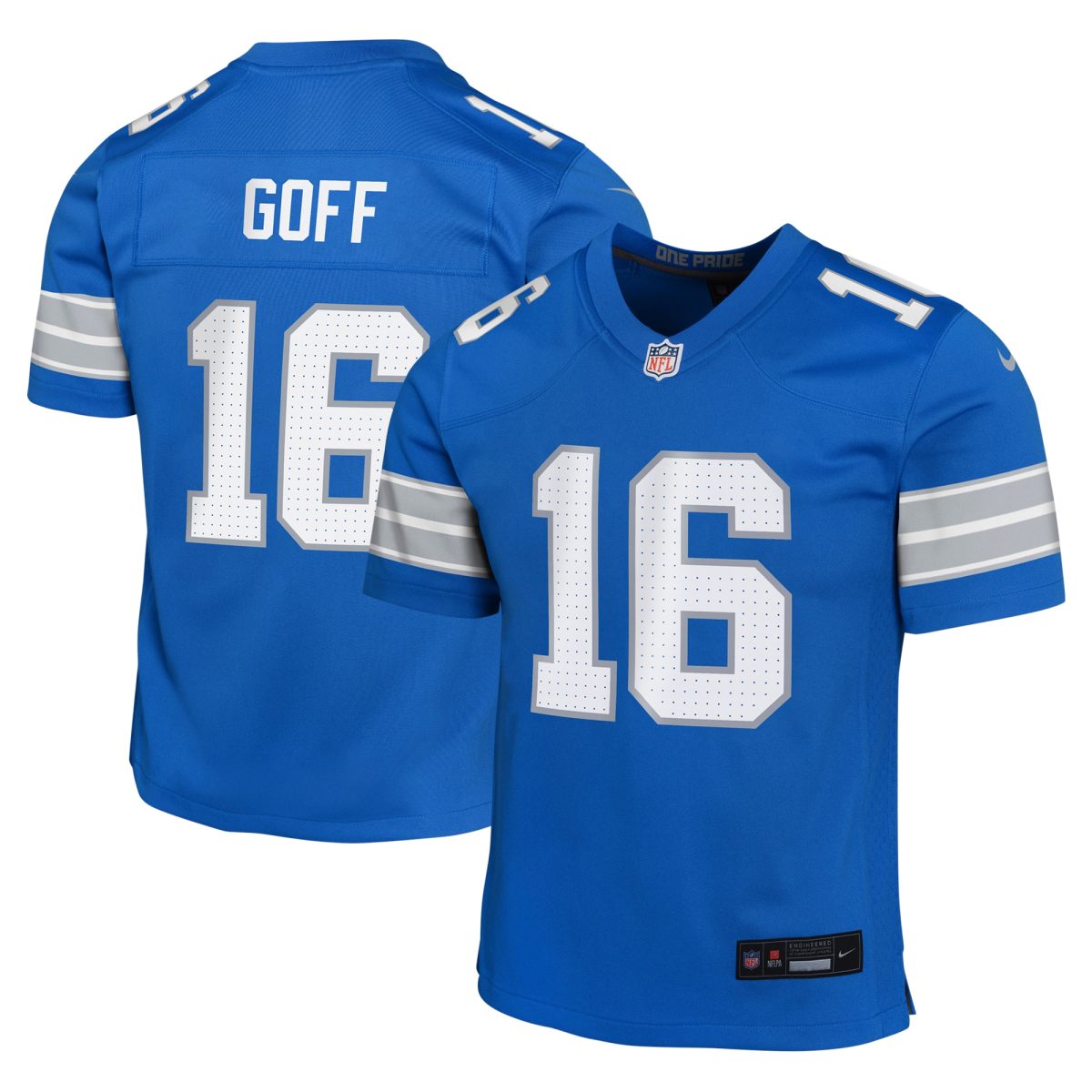 youth nike jared goff blue detroit lions team player game jersey | Lions Shop | Detroit Lions NFL Jerseys & Caps Collection