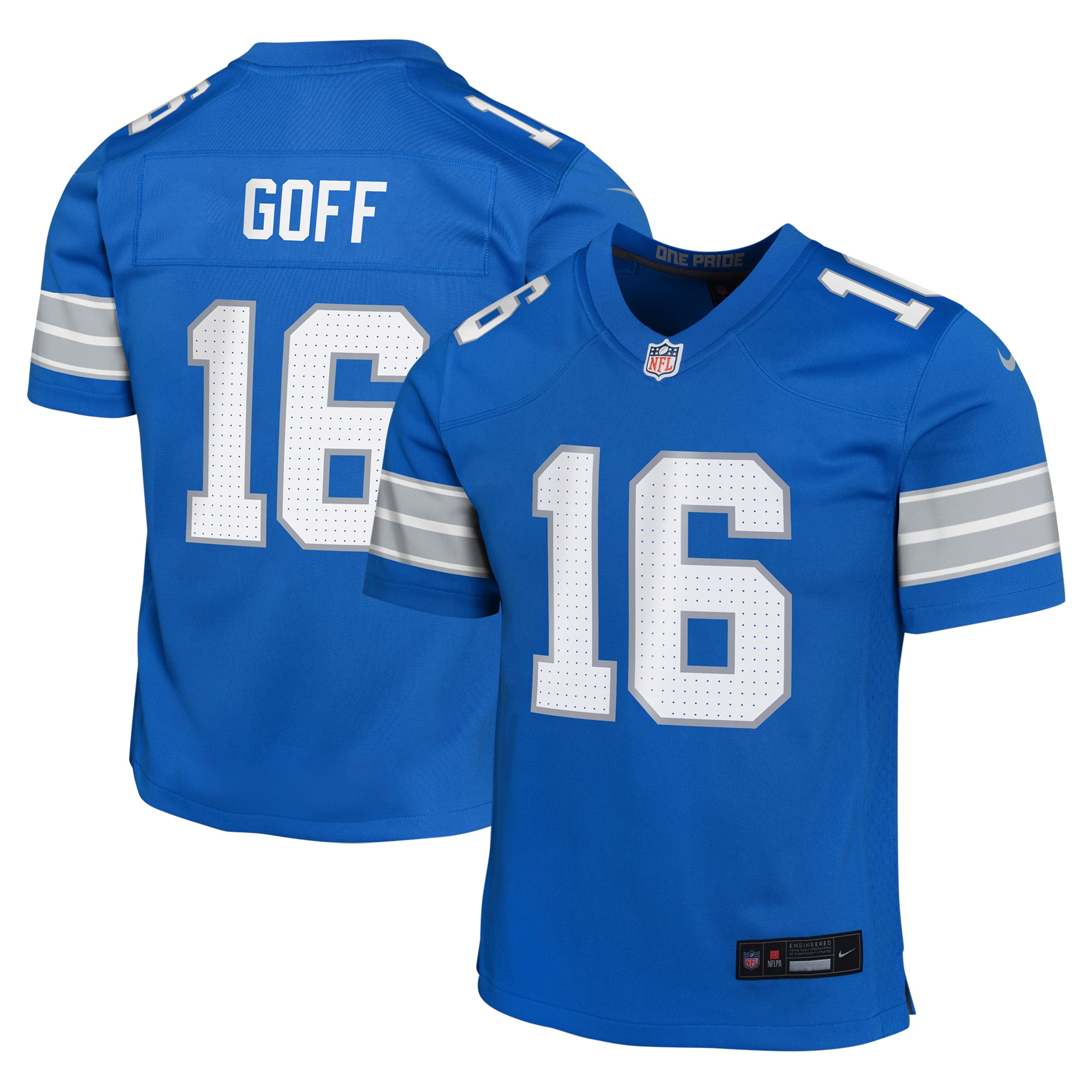 youth nike jared goff blue detroit lions team player game jersey | Lions Shop | Detroit Lions NFL Jerseys & Caps Collection