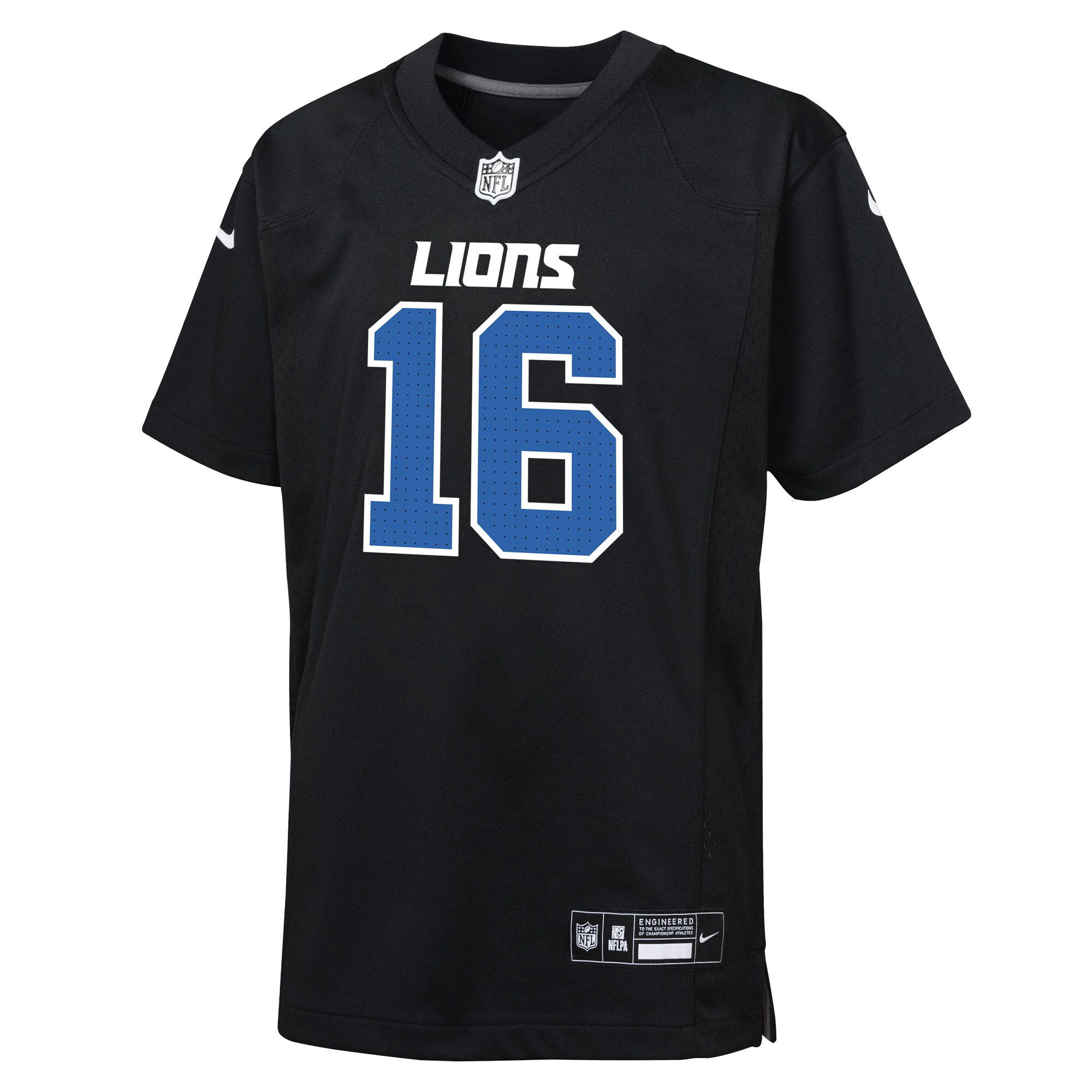youth nike jared goff carbon black detroit lions fashion game jersey | Lions Shop | Detroit Lions NFL Jerseys & Caps Collection