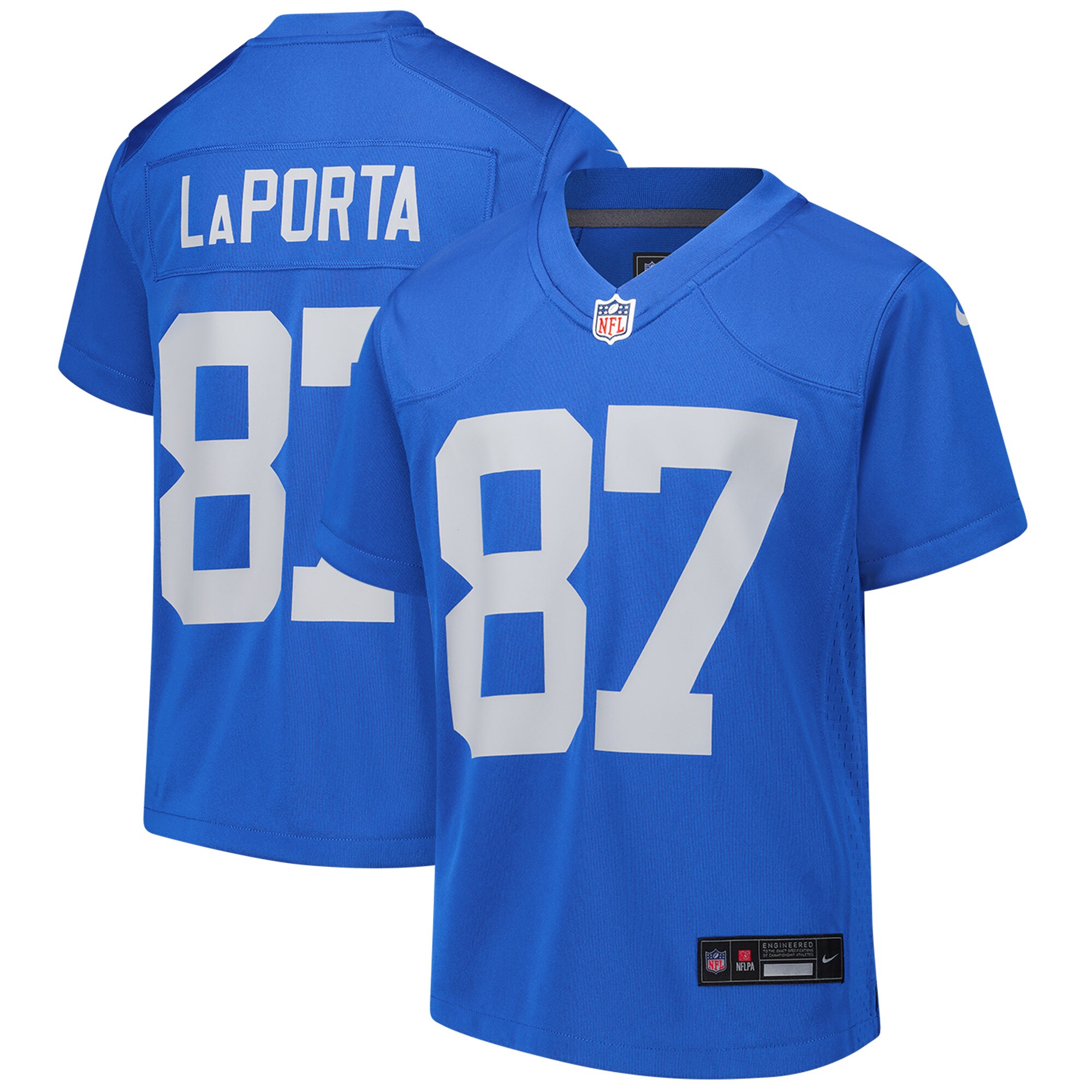 youth nike sam laporta blue detroit lions alternate game jersey | Lions Shop | Detroit Lions NFL Jerseys & Caps Collection