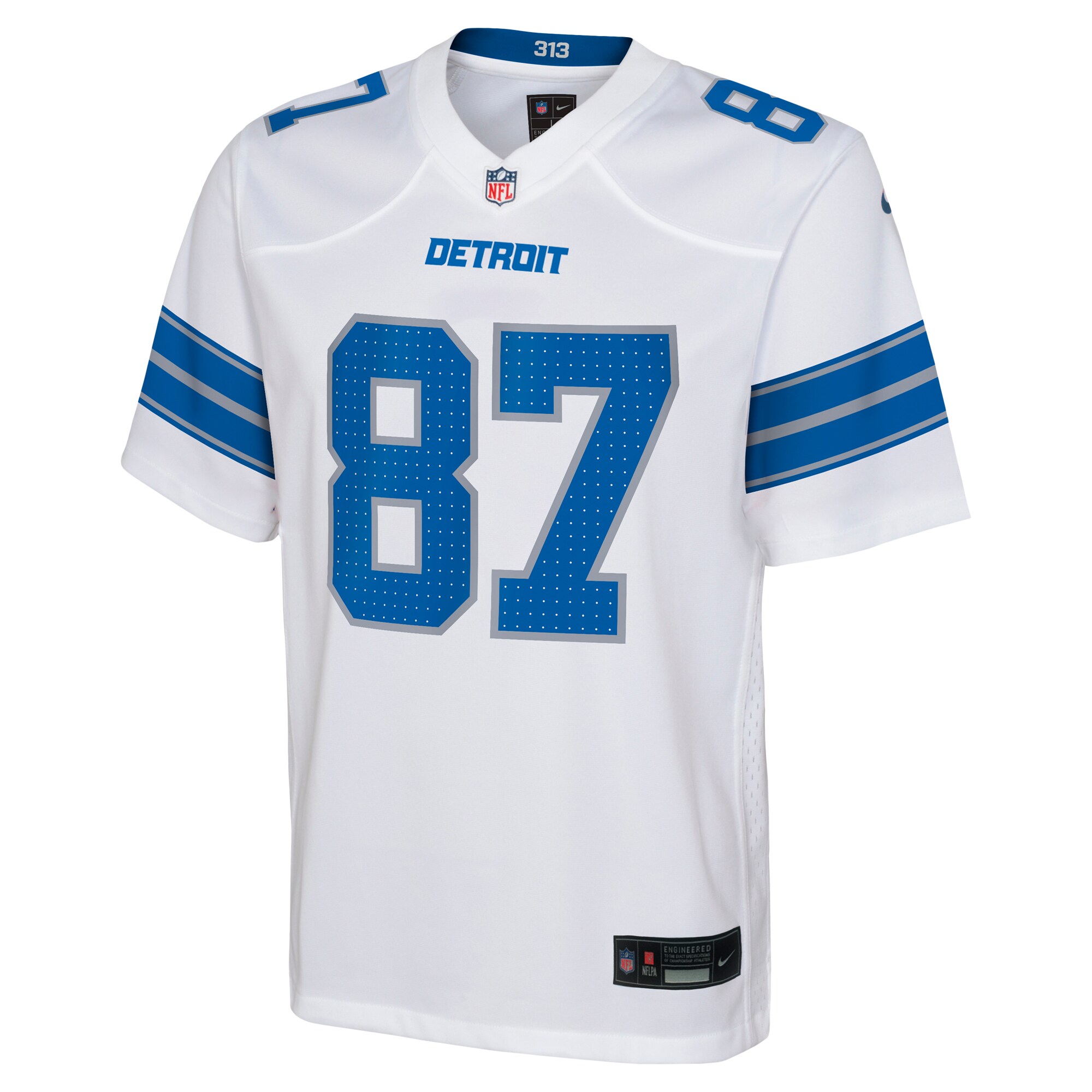 youth nike sam laporta white detroit lions player game jersey | Lions Shop | Detroit Lions NFL Jerseys & Caps Collection